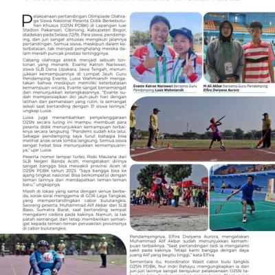 Prestasi Siswi SLB/B Dena Upakara dalam Artikel Jenjang Diksis Kemdikbud